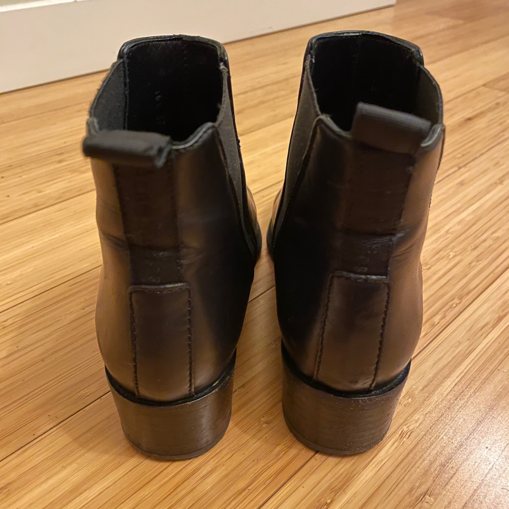 Acne Studios Jensen Boots In Black Leather Size 37 Gem